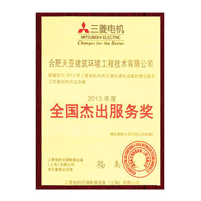 全國杰出服務(wù)獎(jiǎng)